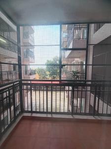 Balcony Image of 1400 Sq.ft 3 BHK Apartment / Flat for rent in Janhavi Meadows, Akshayanagar Bengaluru for Rs. 29000