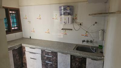 Kitchen Image of 800 Sq.ft 1 BHK Apartment / Flat for rent in Mahalakshmi Nagar Indore for Rs. 15000