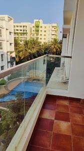 Balcony Image of 1580 Sq.ft 3 BHK Apartment / Flat for rent in Neev Stone Oaks, Rayasandra Bengaluru for Rs. 60000