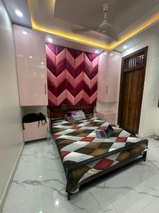 Bedroom Image of 600 Sq.ft 2 BHK Builder Floor for rent in Dwarka Mor New Delhi for Rs. 20000