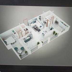Image of 1305 Sq.ft 3 BHK Apartment / Flat for sale in Sowparnika Columns, Thirumalashettyhally, Bengaluru for Rs. 13800000