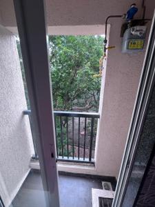 Balcony Image of 450 Sq.ft 1 BHK Apartment / Flat for sale in Thane West Thane for Rs. 8000000