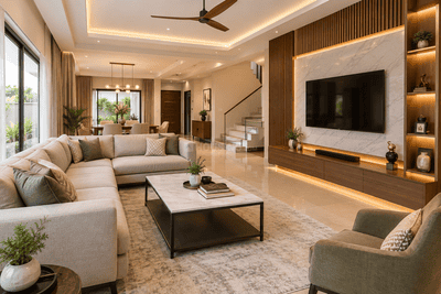 Image of 1395 Sq.ft 3 BHK Villa for sale in Sargasan, Gandhinagar for Rs. 17500000