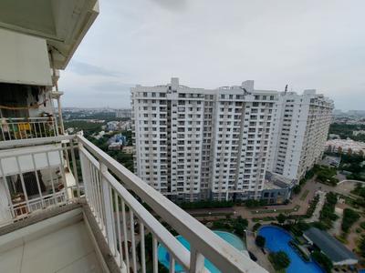 Balcony Image of 1845 Sq.ft 3 BHK Apartment / Flat for rent in Puravankara Palm Beach, Kyalasanahalli Bengaluru for Rs. 62000
