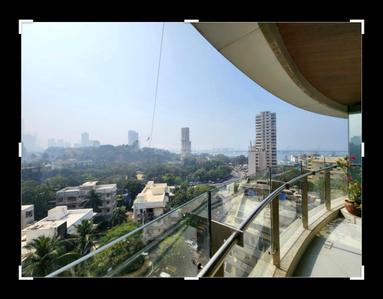 Balcony Image of 2500 Sq.ft 4 BHK Duplex for sale in Spark Desai Oceanic, Worli Mumbai for Rs. 115000000