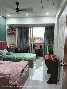 Bedroom Image of 950 Sq.ft 2 BHK Apartment / Flat for sale in Chandrarang Capital Tower, Wakad Pune for Rs. 9700000