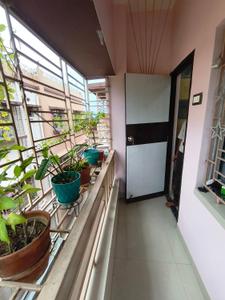 Balcony Image of 1000 Sq.ft 3 BHK Apartment / Flat for sale in Dakshineswar Kolkata for Rs. 5400000