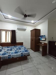 Bedroom Image of 350 Sq.ft 1 RK Studio for rent in Vijay Nagar Indore for Rs. 15599