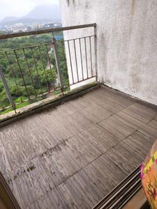 Balcony Image of 650 Sq.ft 1 BHK Apartment / Flat for rent in Patel Elysium, Ambernath East Ambernath for Rs. 9000