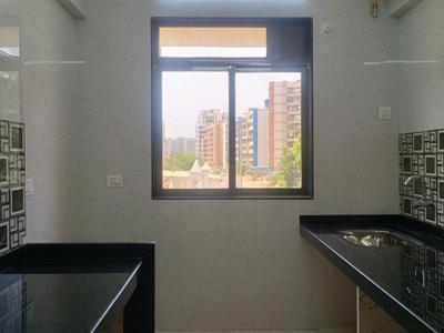 Kitchen Image of 608 Sq.ft 1 BHK Apartment / Flat for sale in Palm Vista A1 &amp; A2, Shilphata Thane for Rs. 4499000