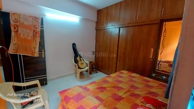Bedroom Image of 725 Sq.ft 1 BHK Builder Floor for rent in Mahadevapura Bengaluru for Rs. 23000