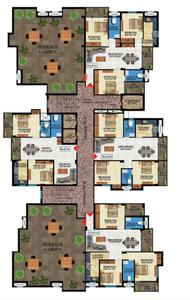 Image of 1500 Sq.ft 3 BHK Apartment / Flat for sale in Dream Tower, Argora, Ranchi for Rs. 8000000