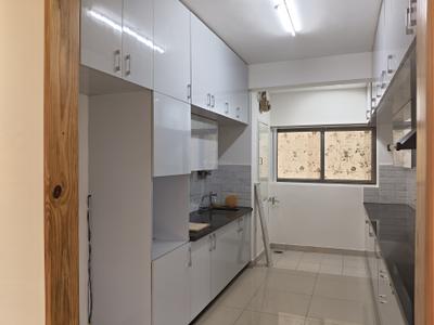 Kitchen Image of 1740 Sq.ft 3 BHK Apartment / Flat for rent in Mantri Webcity, Narayanapura Bengaluru for Rs. 57000