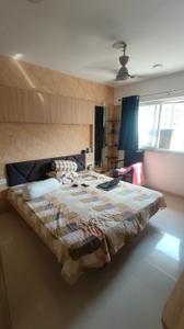 Bedroom Image of 1150 Sq.ft 2 BHK Apartment / Flat for rent in Alembic Alchemy Veda, Chhani Jakat Naka Vadodara for Rs. 26500