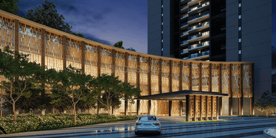 Image of 1740 Sq.ft 2 BHK Studio for sale in Krisumi Waterfall Suites II, Sector 36A, Gurgaon for Rs. 34000000