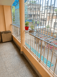 Balcony Image of 720 Sq.ft 2 BHK Apartment / Flat for sale in Baguiati Kolkata for Rs. 2600000