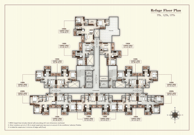 Image of 660 Sq.ft 1 BHK Apartment / Flat for sale in Landmark Aristo, Kalyan East, Kalyan for Rs. 3700000