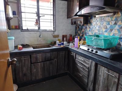 Kitchen Image of 1050 Sq.ft 3 BHK Apartment / Flat for sale in Santoshpur Kolkata for Rs. 5250000