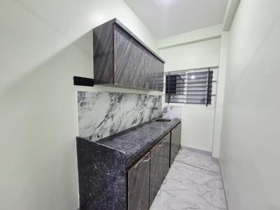 Kitchen Image of 350 Sq.ft 1 RK Apartment / Flat for rent in Scheme No 114 Indore for Rs. 10500