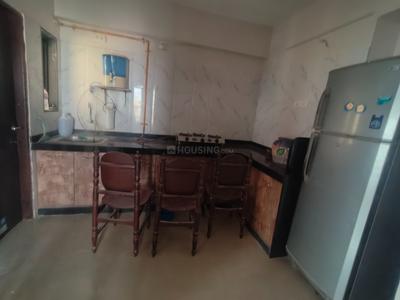 Kitchen Image of 250 Sq.ft 1 RK Apartment / Flat for rent in Shreem Gini Lake Gardenz, Makarba Ahmedabad for Rs. 14000