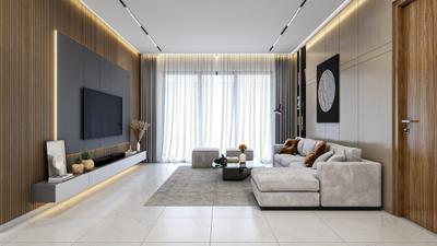 Hall Image of 2418 Sq.ft 4 BHK Apartment / Flat for sale in Acropolis The Ark Voyage To The Stars Phase II, Kondhwa Pune for Rs. 27415000