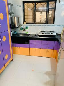 Kitchen Image of 700 Sq.ft 1 BHK Apartment / Flat for rent in Kothrud Pune for Rs. 25500