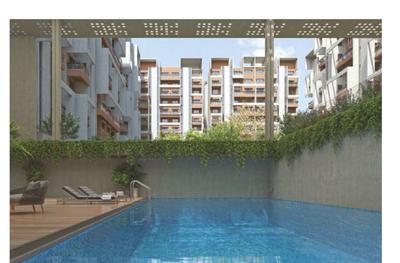 Balcony Image of 950 Sq.ft 2 BHK Apartment / Flat for sale in Rohan Abhilasha 4, Wagholi Pune for Rs. 7200000