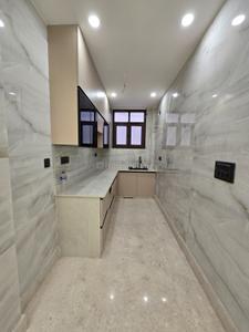 Kitchen Image of 910 Sq.ft 2 BHK Builder Floor for rent in Paschim Vihar New Delhi for Rs. 32000