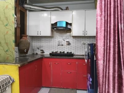 Kitchen Image of 1400 Sq.ft 3 BHK Apartment / Flat for sale in Lucky Palm Valley by Lucky Homes Builder And Developers, Noida Extension Greater Noida for Rs. 7000000