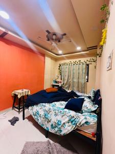 Bedroom Image of 520 Sq.ft 1 BHK Builder Floor for rent in Gokhalenagar Pune for Rs. 23500
