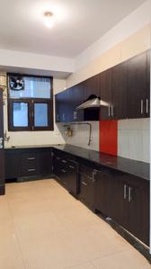 Kitchen Image of 1800 Sq.ft 3 BHK Apartment / Flat for rent in Shourya The Lotus Pond, Indirapuram Ghaziabad for Rs. 35000