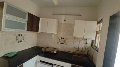 Kitchen Image of 750 Sq.ft 1 BHK Apartment / Flat for sale in Nirman Abhilasha, Lohegaon Pune for Rs. 4200000