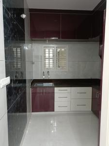 Kitchen Image of 1600 Sq.ft 3 BHK Builder Floor for rent in Rajajinagar Bengaluru for Rs. 45000