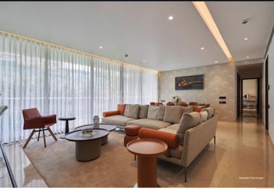 Hall Image of 2604 Sq.ft 4 BHK Apartment / Flat for sale in Kasturi The Balmoral Riverside, Baner Pune for Rs. 35500000