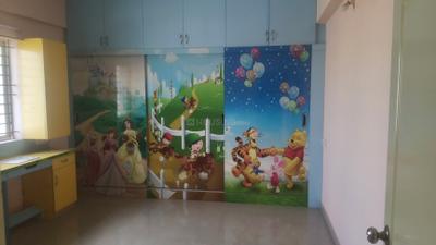 Bedroom Image of 1800 Sq.ft 3 BHK Builder Floor for rent in Annapurneshwari Nagar Bengaluru for Rs. 30000