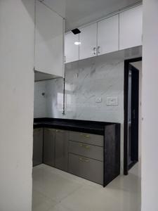 Kitchen Image of 650 Sq.ft 2 BHK Apartment / Flat for rent in Empire Patel Bhuvan Co Operative Housing Society Ltd, Borivali East Mumbai for Rs. 50000