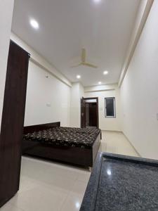 Bedroom Image of 260 Sq.ft 1 RK Builder Floor for rent in Mahalakshmi Nagar Indore for Rs. 11000