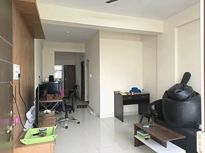 Living Room Image of 690 Sq.ft 1 BHK Apartment / Flat for rent in Doddanekundi Bengaluru for Rs. 33000