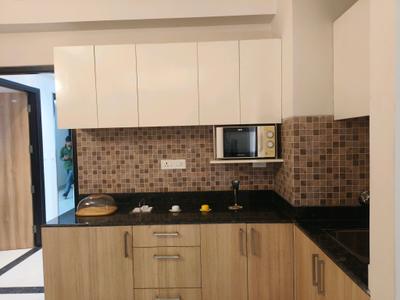 Kitchen Image of 601 Sq.ft 1 BHK Apartment / Flat for rent in Eminence Kimberly Suits, Sector 112 Gurgaon for Rs. 30000