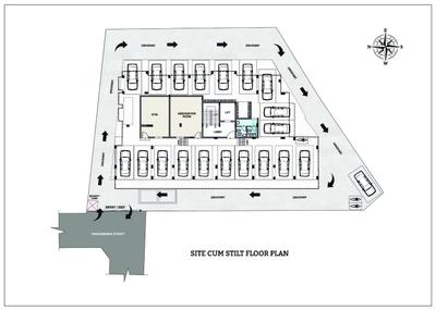 Image of 1400 Sq.ft 3 BHK Apartment / Flat for sale in DAC Madison, Nungambakkam, Chennai for Rs. 26400000