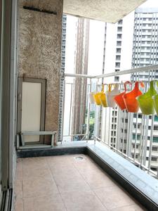 Living Room Image of 1300 Sq.ft 3 BHK Apartment / Flat for rent in Lodha Splendora, Thane West Thane for Rs. 37000