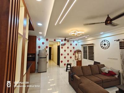 Hall Image of 1750 Sq.ft 3 BHK Apartment / Flat for rent in Vaswani Menlo Park, Munnekollal Bengaluru for Rs. 75000