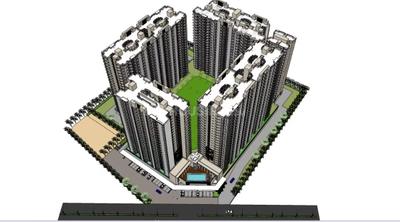 Image of 1595 Sq.ft 3 BHK Apartment / Flat for sale in Rahul Downtown, Punawale, Pune for Rs. 14000000