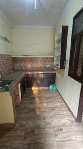 Kitchen Image of 550 Sq.ft 1 BHK Builder Floor for rent in Palam Vihar Gurgaon for Rs. 16000