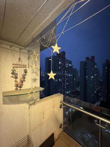 Balcony Image of 702 Sq.ft 1 BHK Apartment / Flat for rent in Lodha Belmondo, Gahunje Pune for Rs. 35000