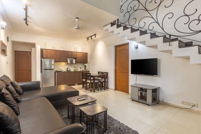 Hall Image of 1300 Sq.ft 2 BHK Duplex for sale in Arpora Goa for Rs. 14500000