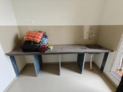Kitchen Image of 420 Sq.ft 1 BHK Apartment / Flat for rent in Puraniks Rumahbali Phase 2, Thane West Thane for Rs. 20000
