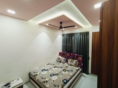 Bedroom Image of 1200 Sq.ft 2 BHK Apartment / Flat for rent in Atlanta Sky Deck, Althan Surat for Rs. 32000