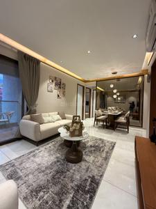 Living Room Image of 1428 Sq.ft 3 BHK Apartment / Flat for sale in Triyama Mangalam Starview, Kiwale Pune for Rs. 8500000