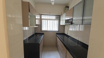 Kitchen Image of 780 Sq.ft 1.5 BHK Apartment / Flat for rent in Keystone Rustomjee Cleon, Bandra East Mumbai for Rs. 86000